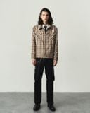  GUCOON® ZIPPED FLANNEL SHIRT 