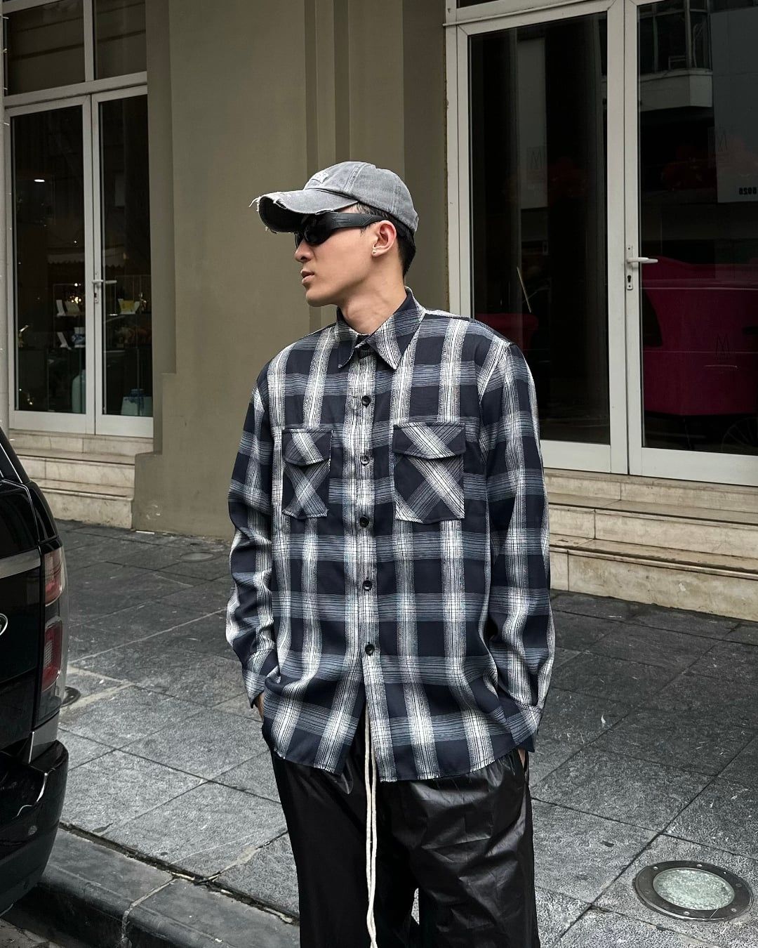  GUCOON® OVERSIZED FLANNEL SHIRT 