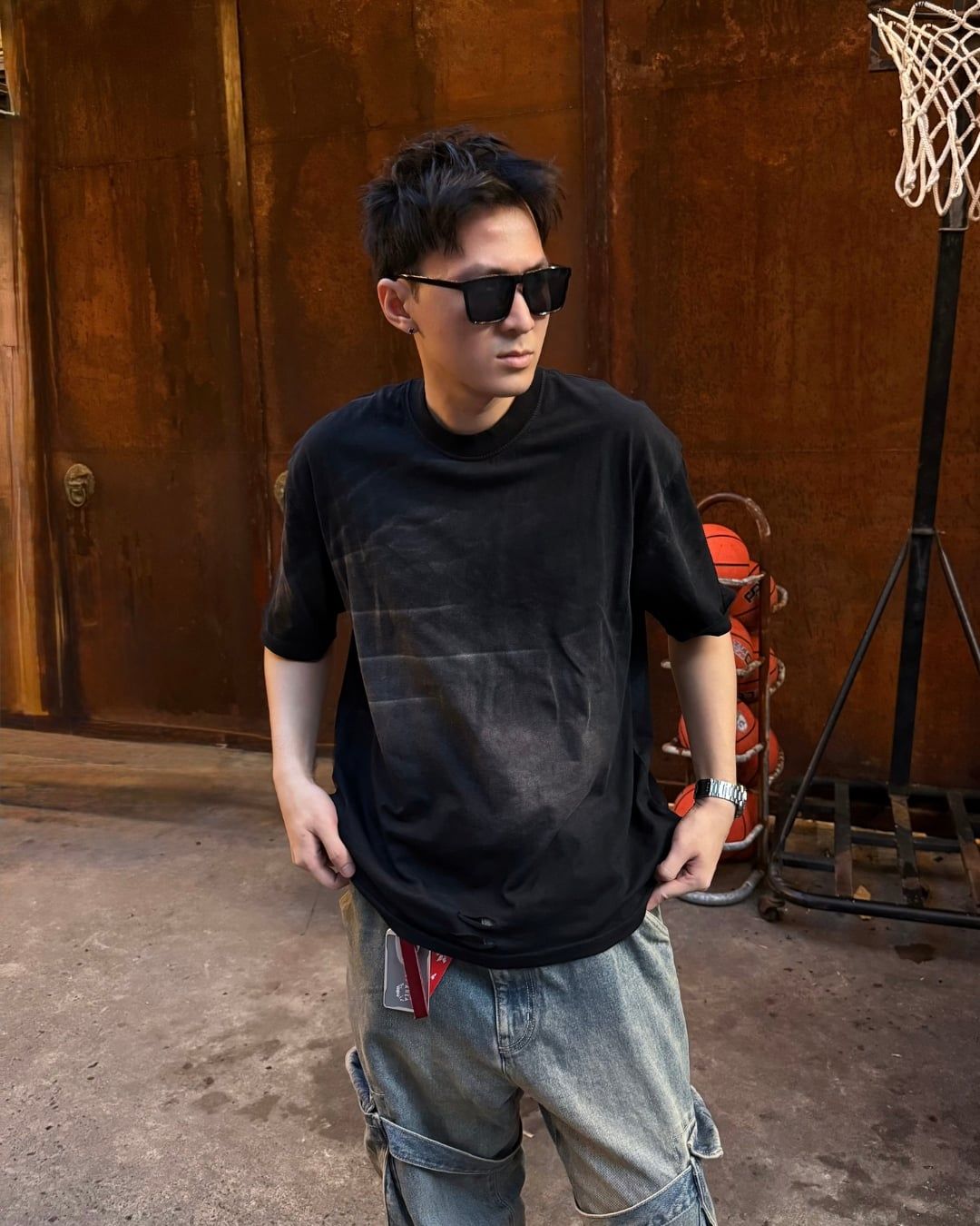  GUCOON® WASHED BOXY TEE 