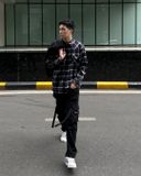  GUCOON® RELAXED FLANNEL SHIRT 