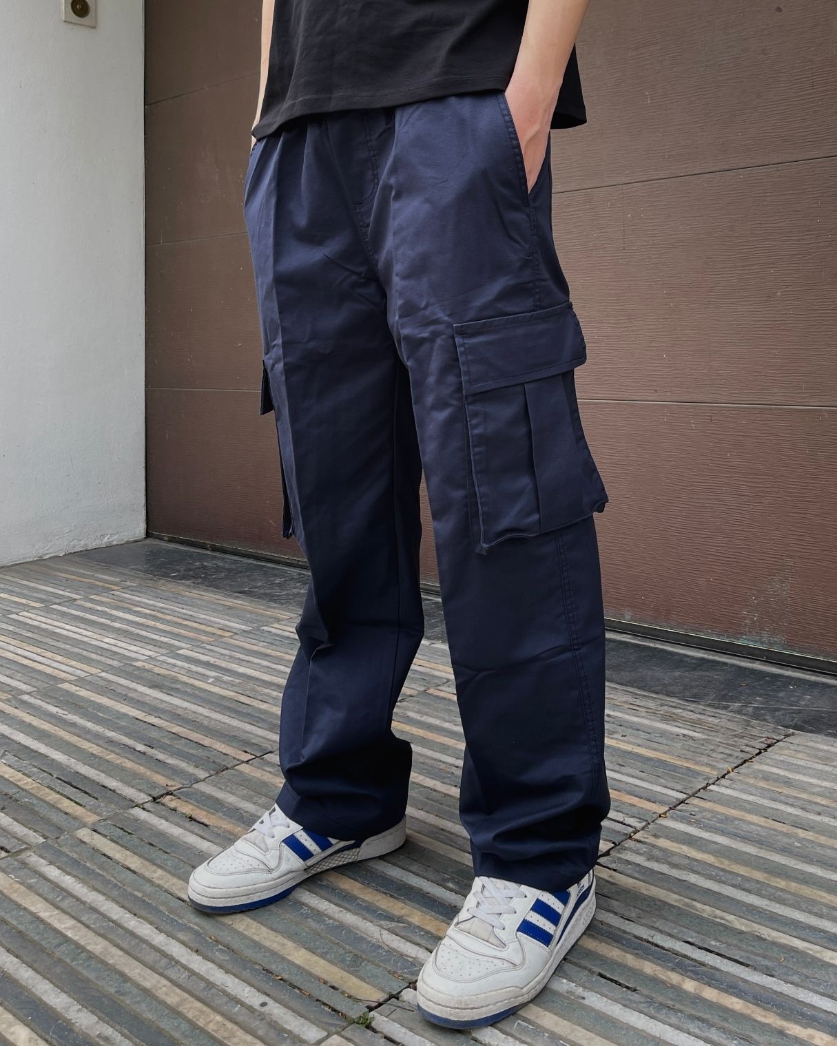  GUCOON® KAKI CARGO PANTS 