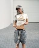  GUCOON® WASHED CAMO SHORT 