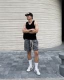  GUCOON® WASHED CAMO SHORT 