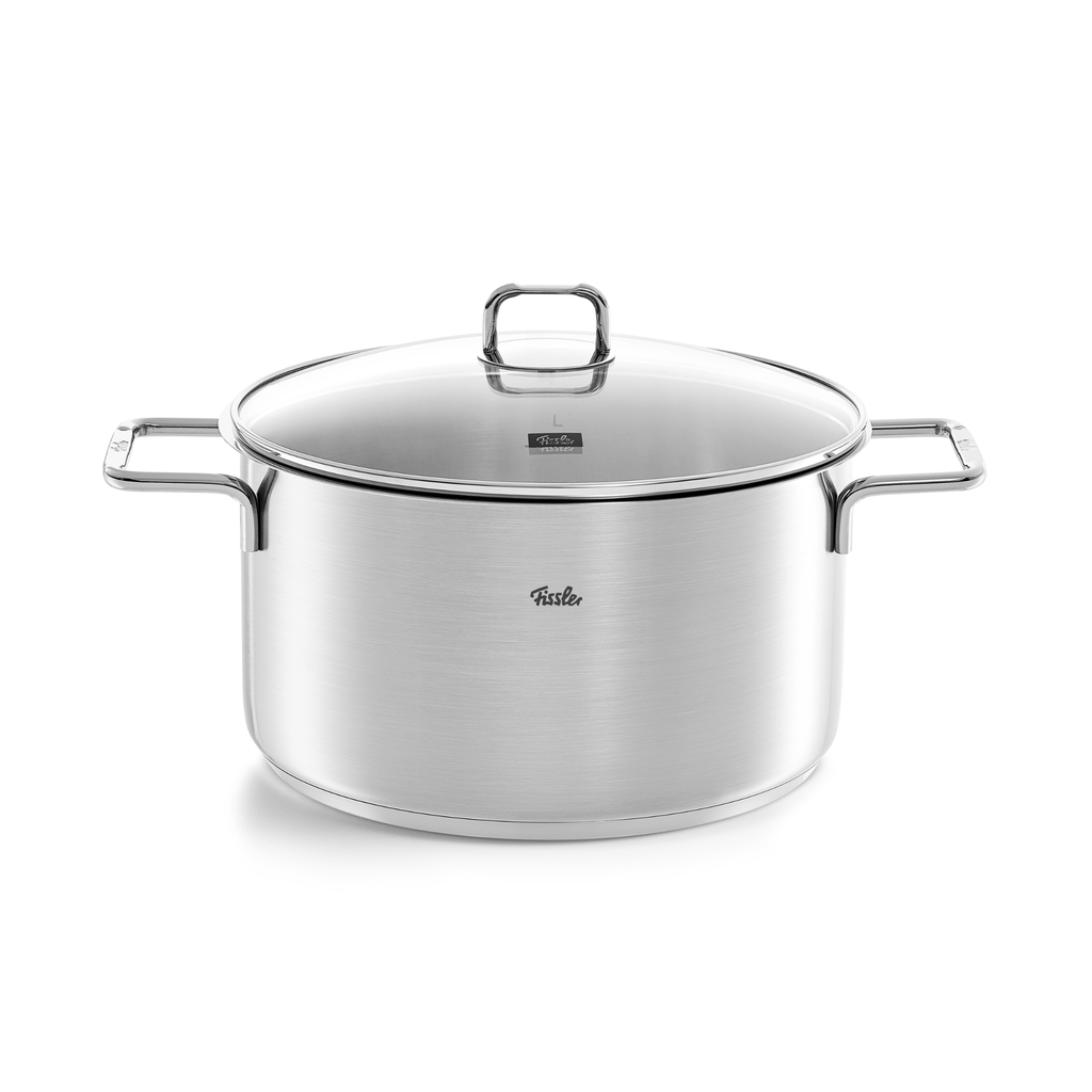 Bộ nồi Fissler SatiTherm 5 món nắp kính có quánh