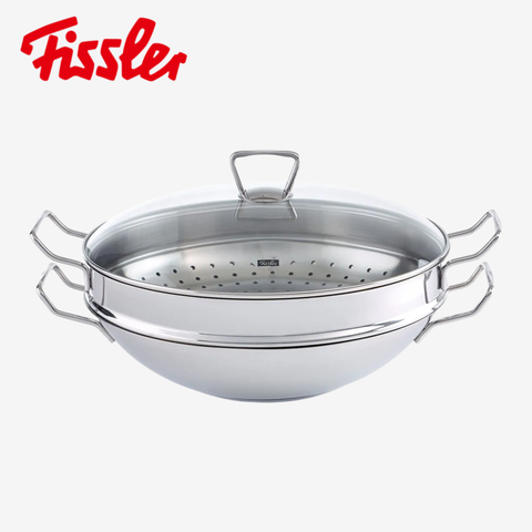 Bộ nồi lẩu và xửng hấp Fissler Nanjing 36cm