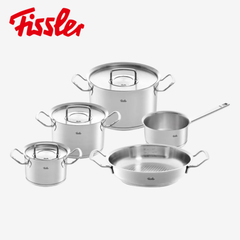 Bộ nồi 4 món Fissler Original-Profi nắp kính kèm chảo