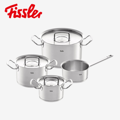 Bộ nồi 4 món Fissler OPC2 nắp inox