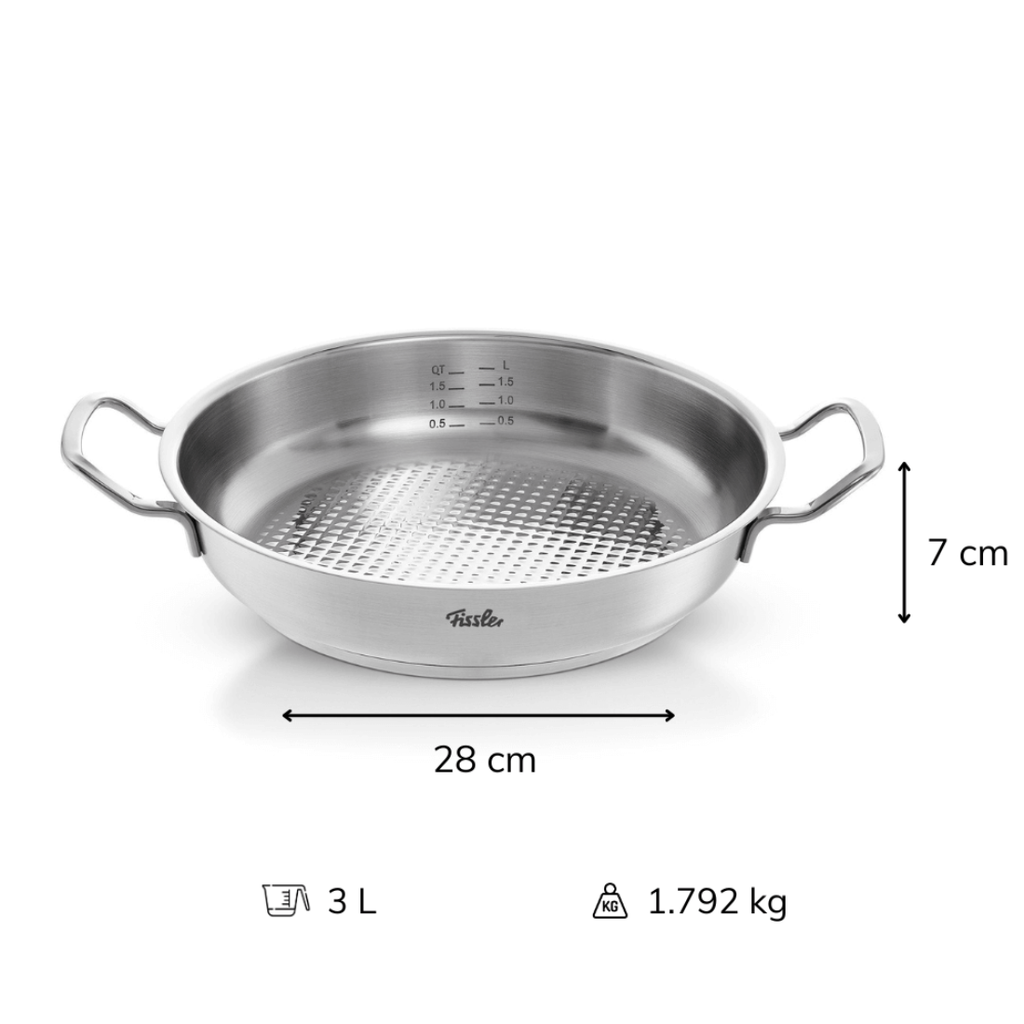 Bộ nồi 6 món Fissler Original Profi nắp kim loại