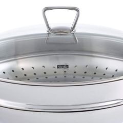 Bộ nồi lẩu và xửng hấp Fissler Nanjing 36cm