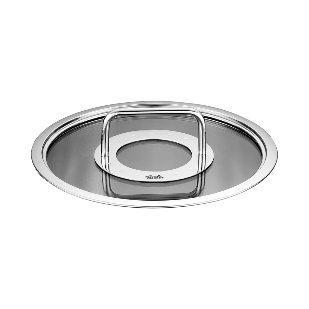 Bộ nồi Fissler Pure 5 món nắp kính có quánh