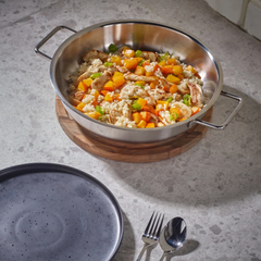 Chảo 2 tay cầm Fissler Pure 24cm