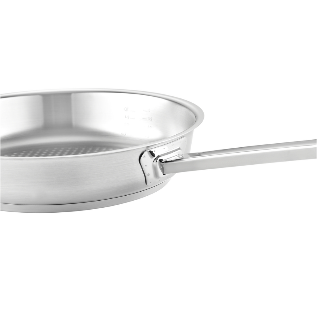 Chảo inox Fissler Original Profi mặt lưới Novogrill
