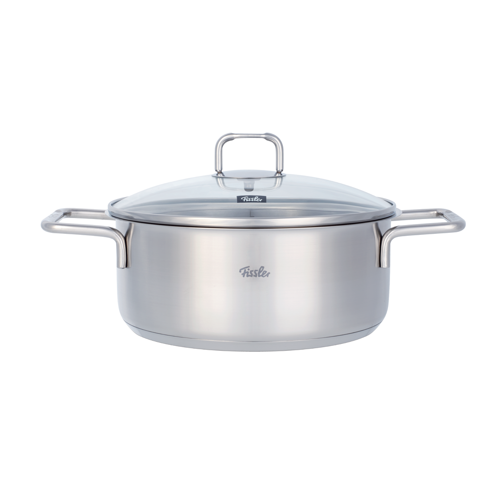 Bộ nồi Fissler SatiTherm 5 món nắp kính có quánh