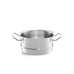 Bộ nồi Fissler Original Profi 6 món nắp kính có quánh hình nón và xửng hấp