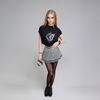  VÁY  V882   TIME PLEATED SKIRT Váy Đen Trắng V882 