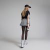  VÁY  V882   TIME PLEATED SKIRT Váy Đen Trắng V882 