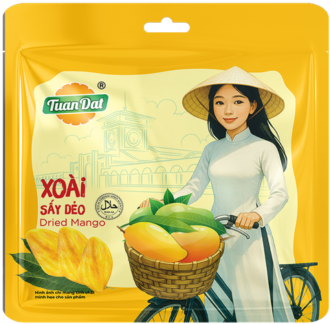 Soft dried mango 50g (Xoài sấy dẻo 50g)
