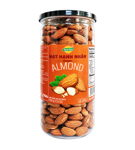Almonds TD 500g (Hạt Hạnh Nhân TD 500g)