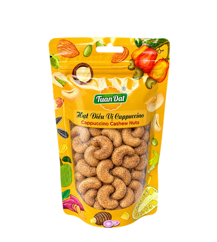 Cappuccino Flavoured Cashew Nuts 150g (Hạt Điều Vị Cappuccino 150g)