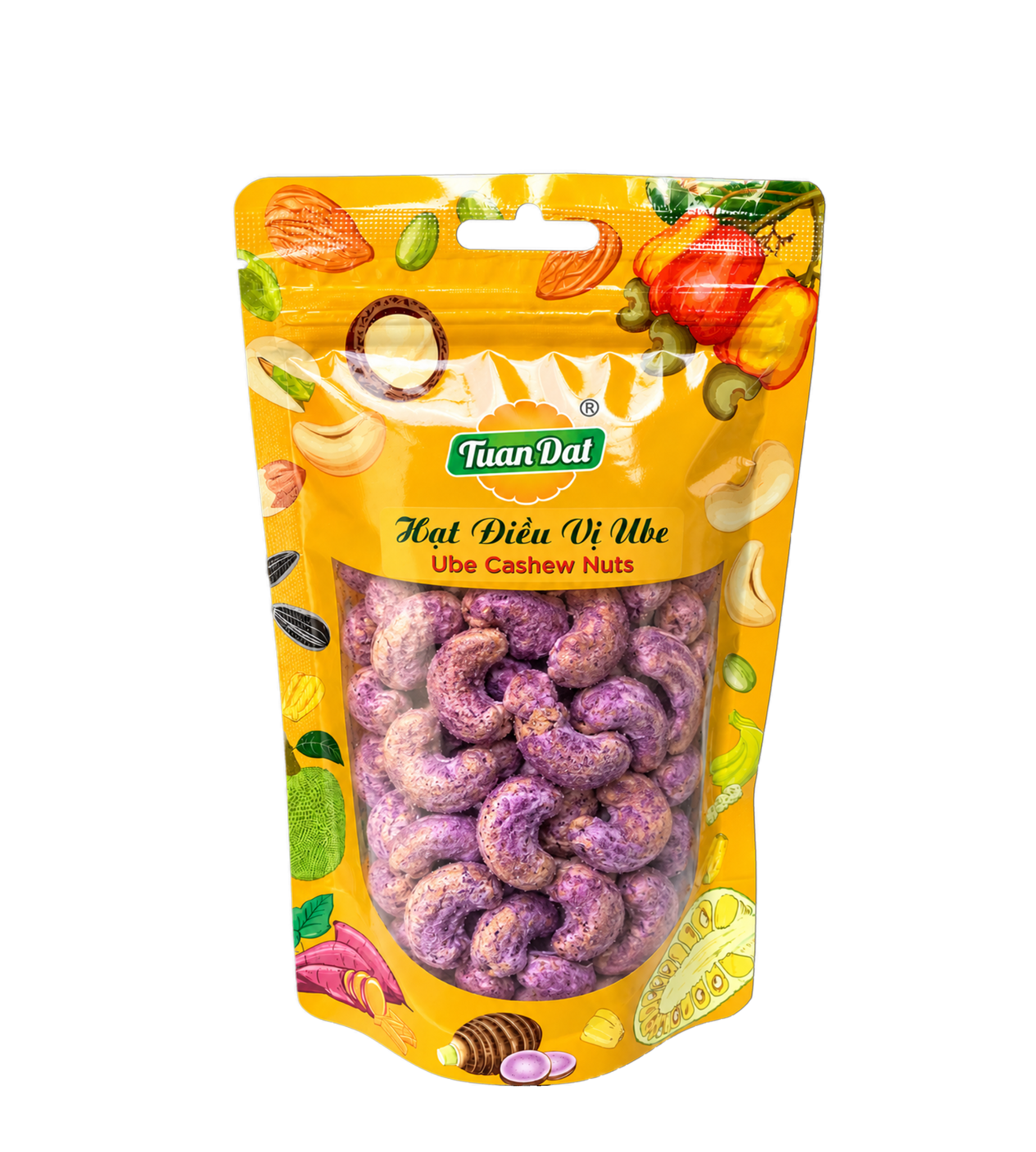  Ube Flavoured Cashew Nuts 150g (Hạt Điều Vị Ube 150g) 