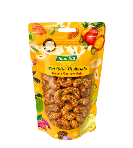 Masala Flavoured Cashew Nuts 150g (Hạt Điều Vị Masala 150g)