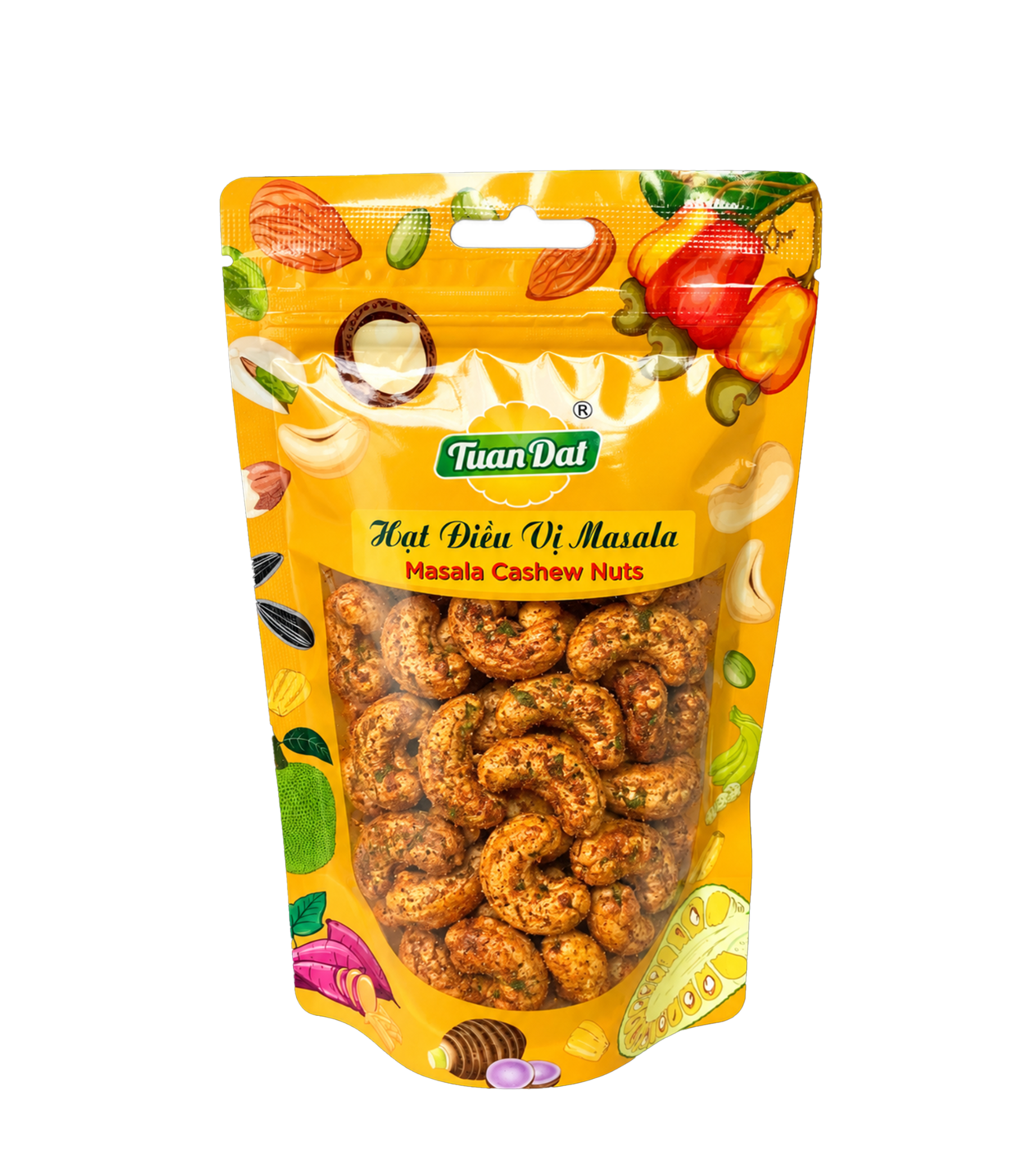  Masala Flavoured Cashew Nuts 150g (Hạt Điều Vị Masala 150g) 