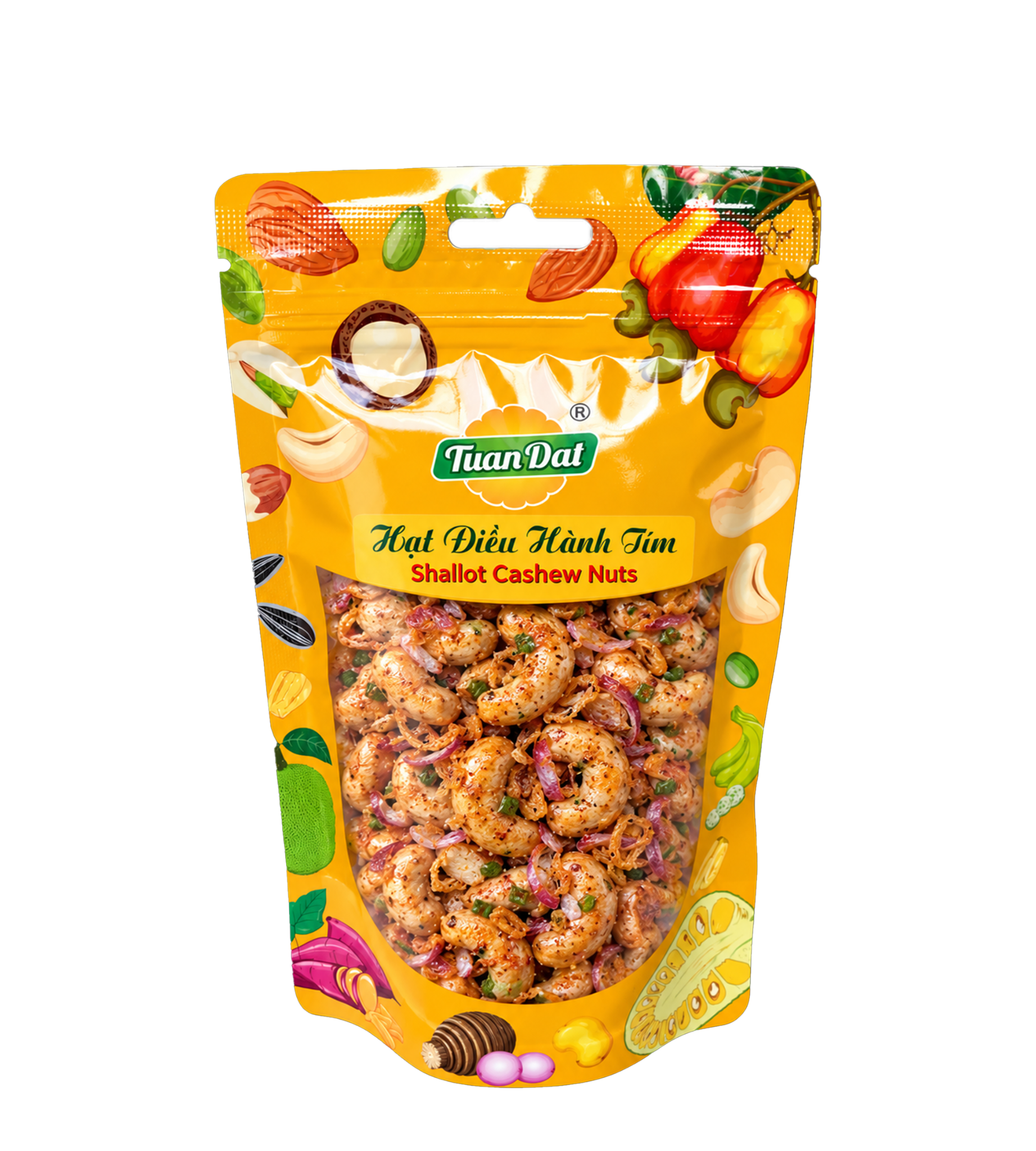  Onion Flavoured Cashew Nuts 150g (Hạt Điều Vị Hành Tím 150g) 