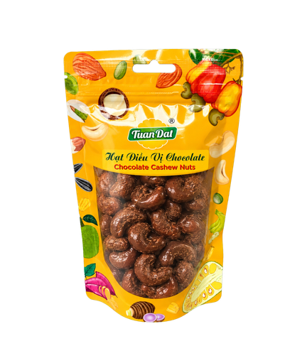 Chocolate Flavoured Cashew Nuts 150g (Hạt Điều Vị Chocolate 150g)