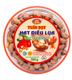 Salt Cashew Nuts With Skin 300g (Hạt Điều Vỏ Lụa Rang Muối 300g)