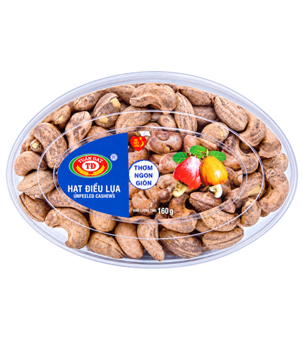 Natural Cashew Nut 160g (Hạt Điều Lụa 160g)