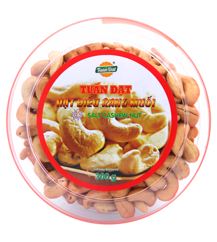 Roasted Salted Cashew Nuts 300g (Hạt Điều Rang Muối 300g)