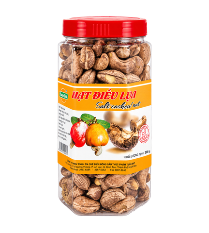 Cashew Nuts With Skin 305g (Hạt Điều Lụa 305g)