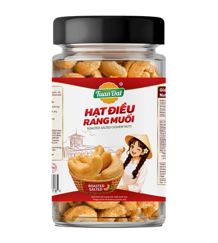 Roasted Salted Cashew Nuts 100g (Hạt Điều Rang Muối 100g)