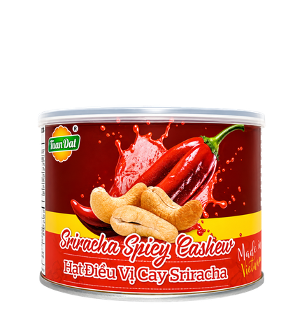 Sriracha Flavored Cashew Nuts 150g (Hạt Điều Vị Sriracha 150g)