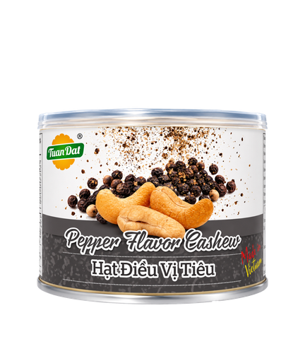 Pepper Flavored Cashew Nuts 150g (Hạt Điều Vị Tiêu 150g)