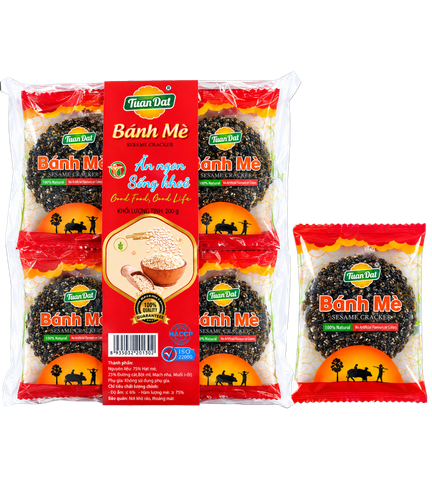 Seasame Cracker 300g ( Bánh Mè 300g)