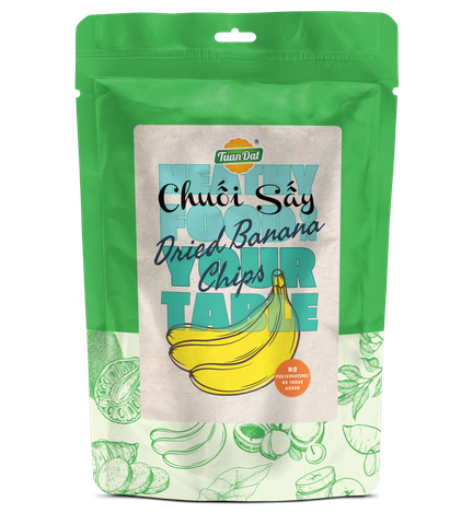 Crispy Dried Banana Chips (Chuối Sấy Giòn)