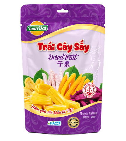 Dried Mixed Fruit Chips 200g (Trái Cây Sấy 200g)