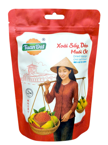 Soft Dried Chilli Mango 100g (Xoài Sấy Dẻo Muối Ớt 100g)