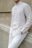  [Nâu Mocha] Sơ Mi Linen RTW 