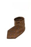  Cà Vạt Nâu Hoạ Tiết Paisley 