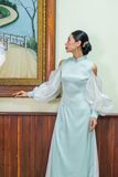  Áo dài Thiên Ngân 