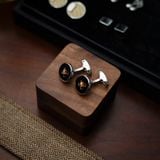  Button Cufflink 2 