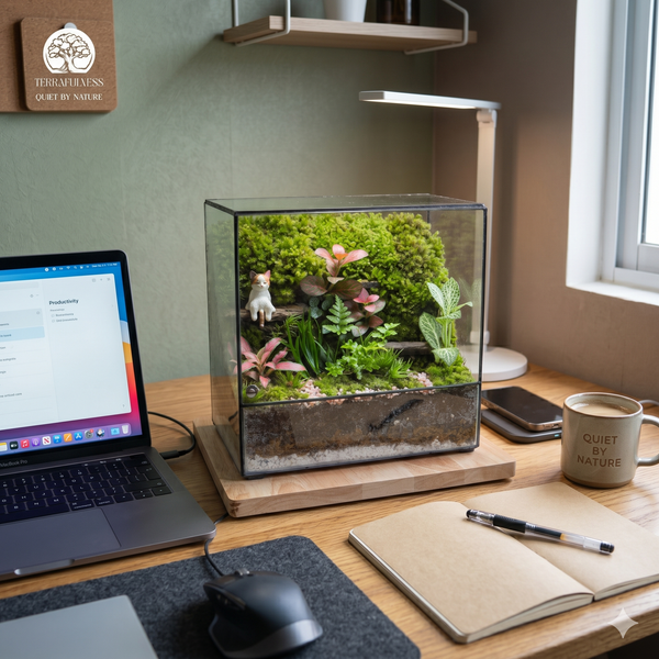 Gợi ý mẫu Terrarium độc bản cho bàn lãnh đạo