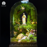 Terrarium Thánh Tâm An Lành - Bể Đa Giác - Trang Trí Không Gian