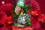 Terrarium Lân An- Bể Chữ Nhật Đứng - Trang Trí Không Gian Tết
