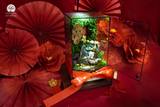 Terrarium Lân An- Bể Chữ Nhật Đứng - Trang Trí Không Gian Tết