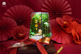 Terrarium Lân Phúc - Bể Chữ Nhật - Quà Tặng Sung Túc Và Năng Lượng