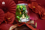 Terrarium Lân Phúc - Bể Chữ Nhật - Quà Tặng Sung Túc Và Năng Lượng