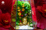 Terrarium Lân Phúc - Bể Chữ Nhật - Quà Tặng Sung Túc Và Năng Lượng